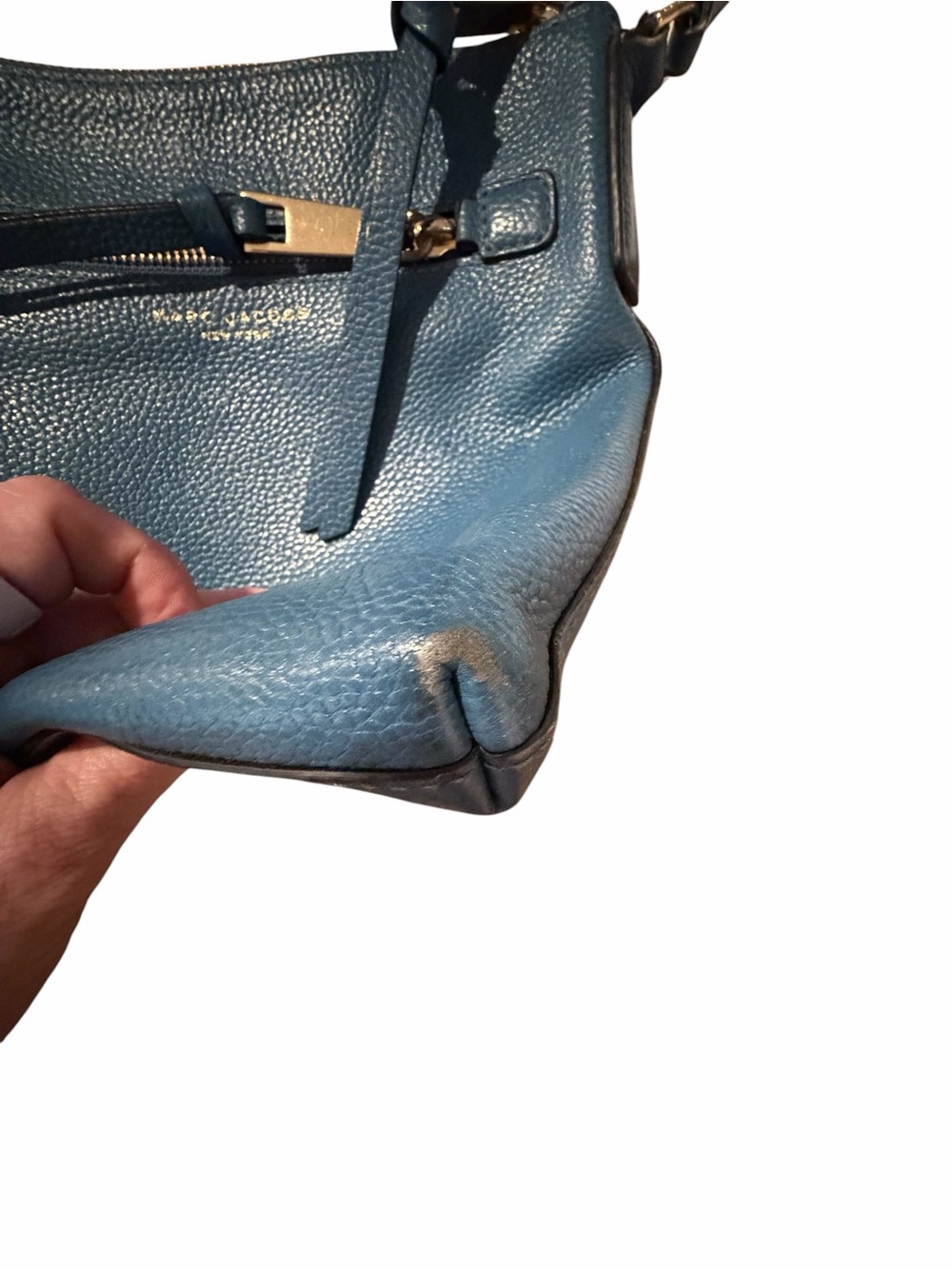 Marc Jacobs Recruit North/South Leather Crossbody Bag - Picture 7 of 10